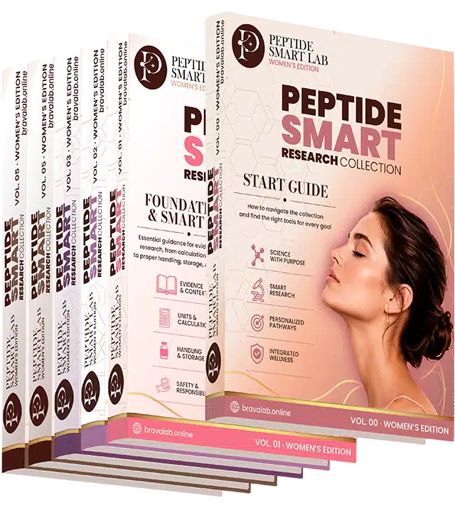 Los seis volúmenes de Peptide Smart Research Collection