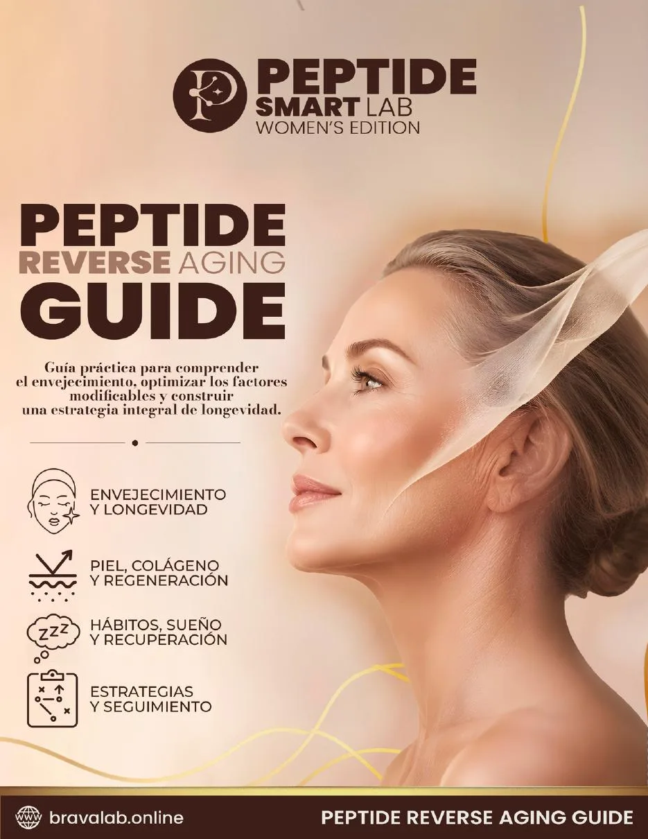 Peptide Reverse Aging Guide · Women’s Edition · Español